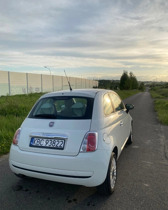 Fiat 500 cena 19000 przebieg: 165000, rok produkcji 2010 z Bochnia małe 121